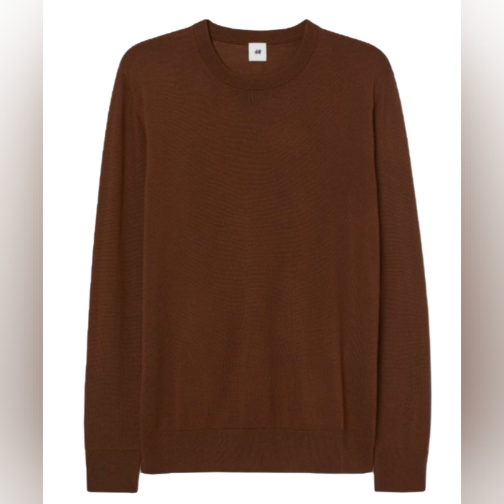 UNIQLO - MERINO WOOL CREW NECK SWEATER - XXL